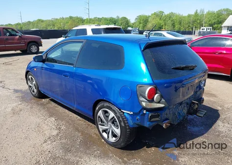 2003 Honda Civic Si из США, поврежденный, VIN SHHEP33563U404564